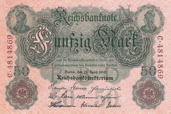 50 Mark 1910